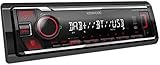 Kenwood KMM-BT408DAB - USB-Autoradio mit DAB+ & Bluetooth Freisprecheinrichtung (Soundprozessor, USB, AUX, 1 x Pre-Out 2.5 V, 4 x 50 Watt,...