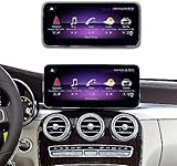 Android 13 Car Radio 12,3 Zoll Touchscreen für Mercedes Benz A/C-Klasse W176,CLA,GLA,GLC,X156, 2015 bis 2018 Jahr NTG 5.0, unterstützt Wireless...