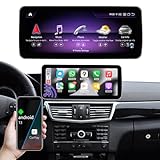 Road Top Android 13 Autoradio 12.3'' Carplay Touchscreen für Mercedes Benz E Klasse W212 2009-2014 Jahr, 8+256 GB, Unterstützung Wirless Carplay,...
